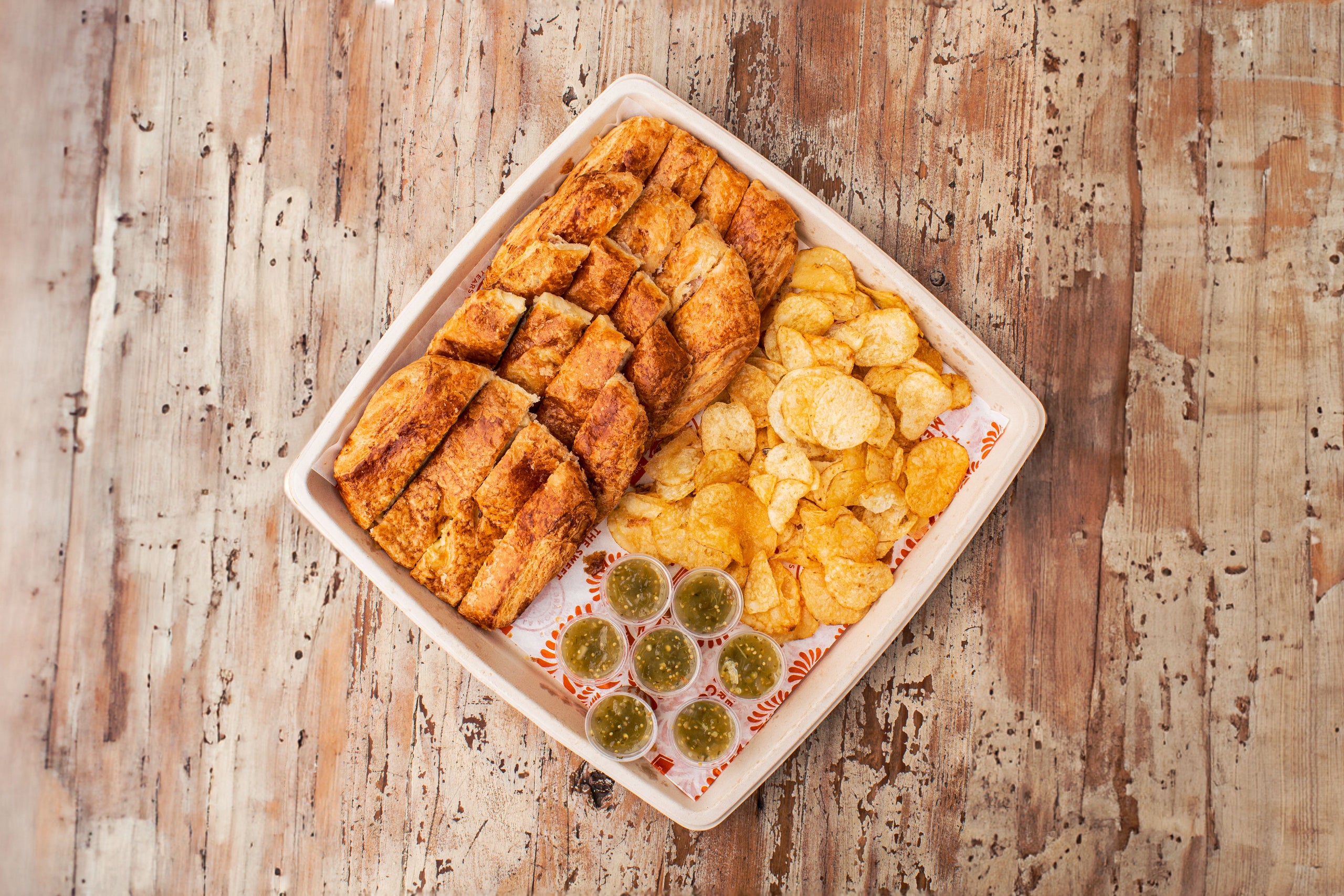 CateringCroissant Pastry Trenzas Tray La Monarca Bakery